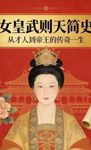 短剧《女皇武则天简史》海报