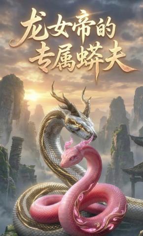 短剧《龙女帝的专属蟒夫》海报