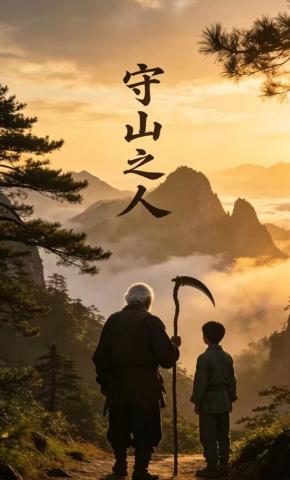 短剧《守山之人》海报