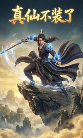 短剧《真仙不装了》海报
