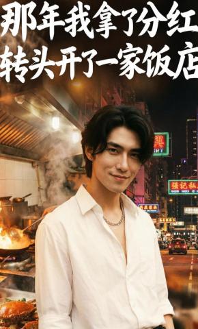 短剧《那年我拿了分红，转头开了一家饭店》海报