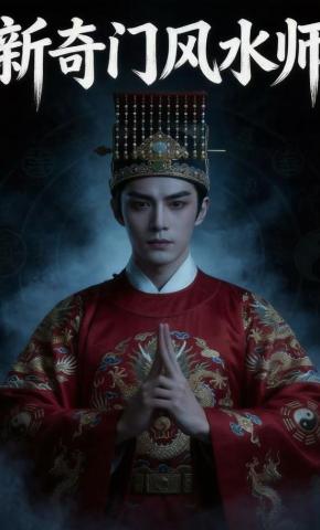 短剧《新奇门风水师》海报