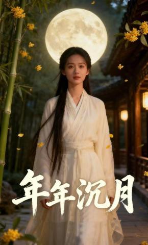 短剧《年年沉月》海报