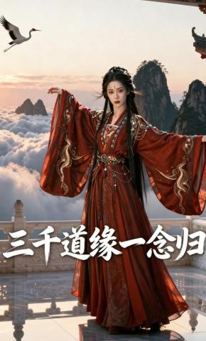 短剧《三千道缘一念归》海报