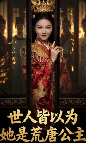 短剧《世人皆以为她是荒唐公主》海报