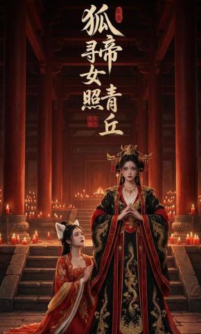 短剧《狐帝寻女照青丘》海报