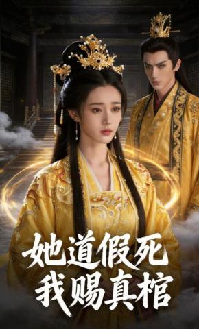 短剧《她道假死，我赐真棺》海报