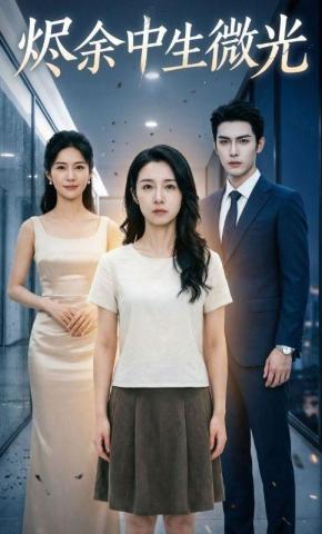 短剧《烬余中生微光》海报
