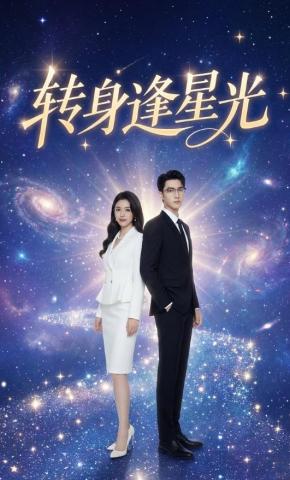 短剧《转身逢星光》海报