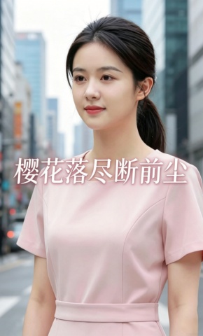 短剧《樱花落尽断前尘》海报