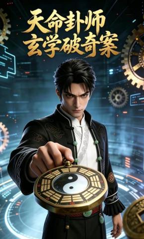 短剧《天命卦师玄学破奇案》海报