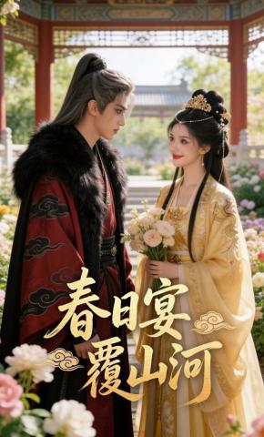 短剧《春日宴，覆山河》海报