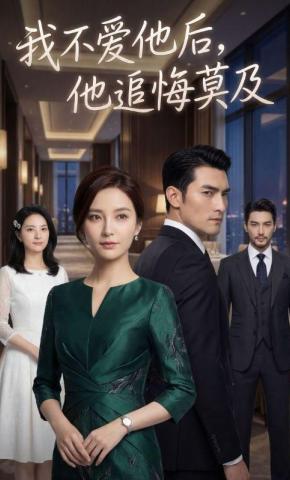 短剧《我不爱他后，他追悔莫及》海报