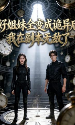 短剧《好姐妹全变成诡异后，我在副本无敌了》海报