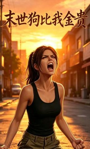 短剧《末世狗比我金贵》海报