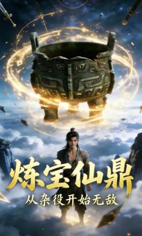 短剧《炼宝仙鼎：从杂役开始无敌》海报