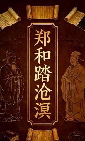 短剧《郑和踏沧溟》海报