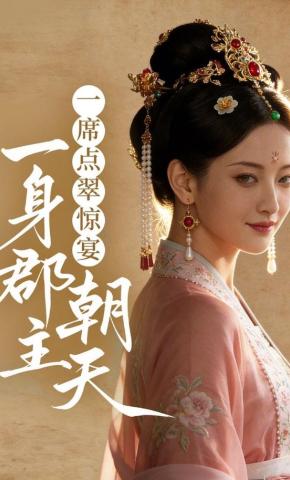 短剧《一席点翠惊宴，一身郡主朝天》海报
