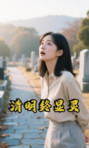 短剧《清明终显灵》海报