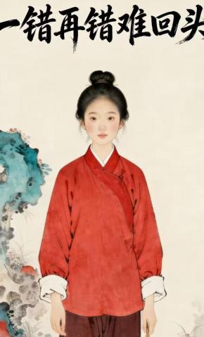 短剧《一错再错难回头》海报