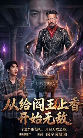 短剧《从给阎王上香开始无敌》海报