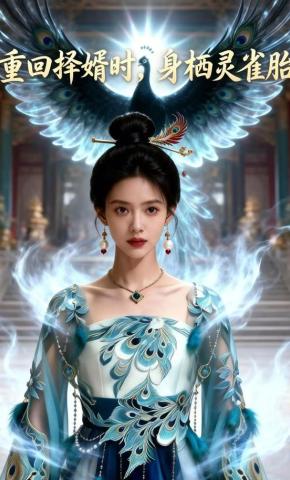 短剧《重回择婿时，身栖灵雀胎》海报