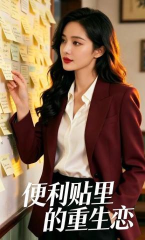 短剧《便利贴里的重生恋》海报