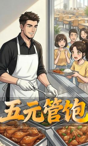 短剧《五元管饱》海报