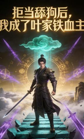 短剧《拒当舔狗后，我成了叶家铁血主》海报