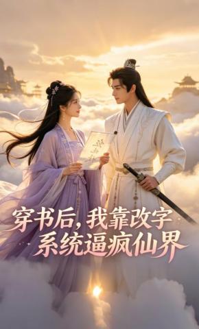 短剧《穿书后，我靠改字系统逼疯仙界》海报