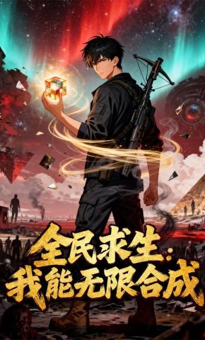 短剧《全民求生：我能无限合成》海报