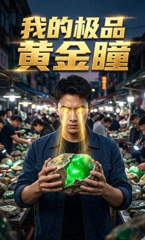 短剧《我的极品黄金瞳》海报