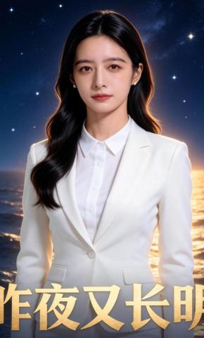 短剧《昨夜又长明》海报