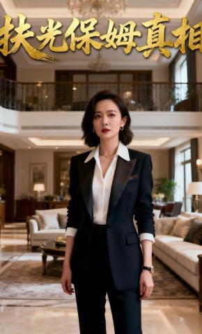 短剧《扶光保姆真相》海报