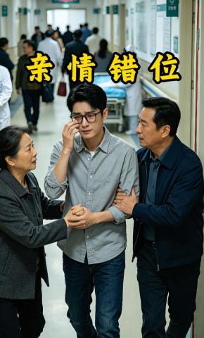 短剧《亲情错位》海报