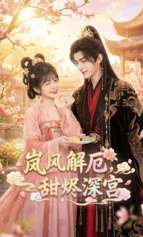短剧《岚风解厄，甜烬深宫》海报
