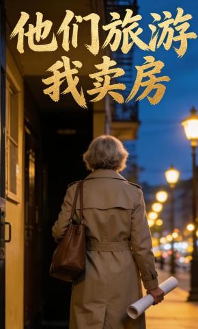 短剧《他们旅游我卖房》海报