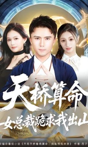 短剧《天桥算命女总裁跪求我出山》海报