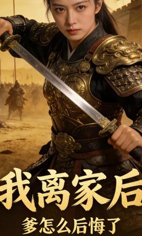 短剧《我离家后，爹怎么后悔了》海报