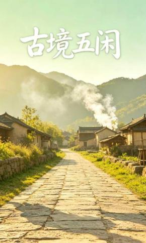 短剧《古境五闲》海报