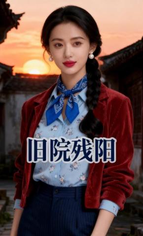 短剧《旧院残阳》海报