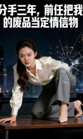 短剧《分手三年，前任把我的废品当定情信物》海报