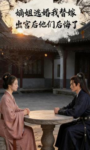 短剧《嫡姐逃婚我替嫁，出宫后他们后悔了》海报