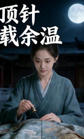 短剧《顶针载余温》海报