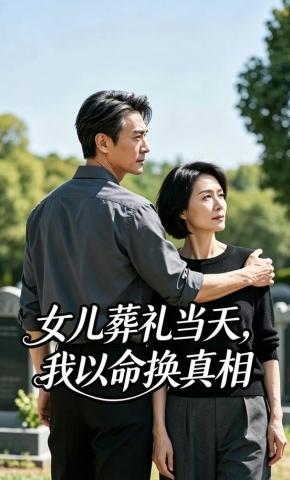 短剧《女儿葬礼当天，我以命换真相》海报