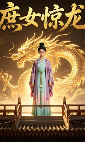 短剧《庶女惊龙》海报