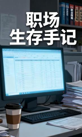 短剧《职场生存手记》海报