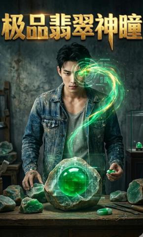 短剧《极品翡翠神瞳》海报