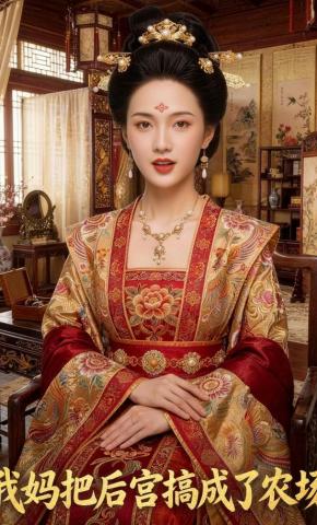 短剧《我妈把后宫搞成了农场》海报