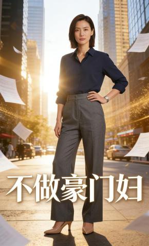 短剧《不做豪门妇》海报